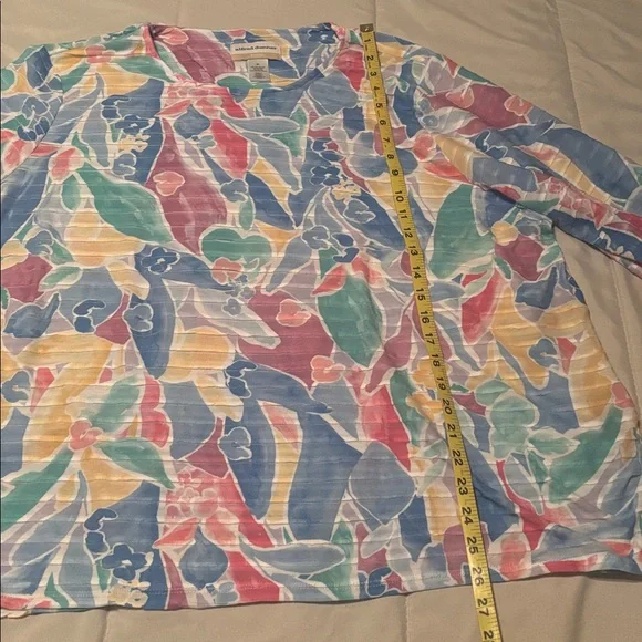 Alfred Dunner Multicolor Women's Blouse sz2X NWT - Picture 6 of 7